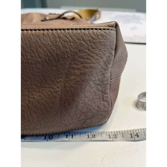 B. Makowsky Large Brown Leather Hobo Satchel Handbag Purse with Dust Cover EUC - Picture 6 of 16